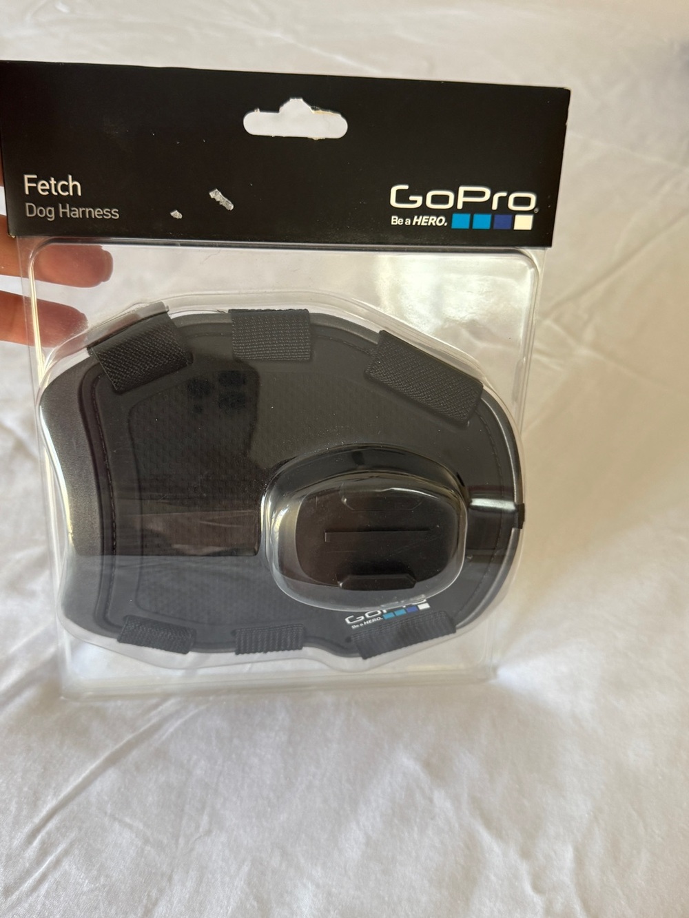 GoPro Black Fetch Dog Harness with Camera Mount